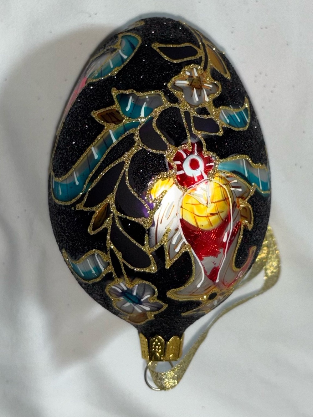 Joan Rivers Faberge Inspired Easter Egg Ornament